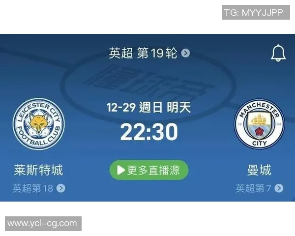 莱斯特城对阵曼城比赛前瞻及胜负预测分析